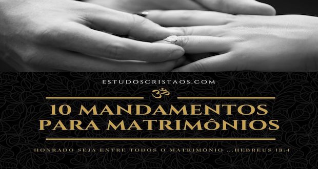 Mandamentos-Matrimônio-Cristão